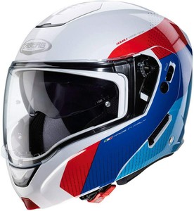 CASCO MODULARE CABERG HORUS SCOUT WHITE METAL - RED - BLUE TAGLIA L | eBay