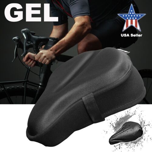 EVOKE DRIVE Gel Bike Seat Cushion Cover Compatible with Peloton Stationary Spin - Picture 1 of 11