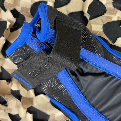 Coudières Empire Contact TT – Noir/Bleu – Taille M – Neuves