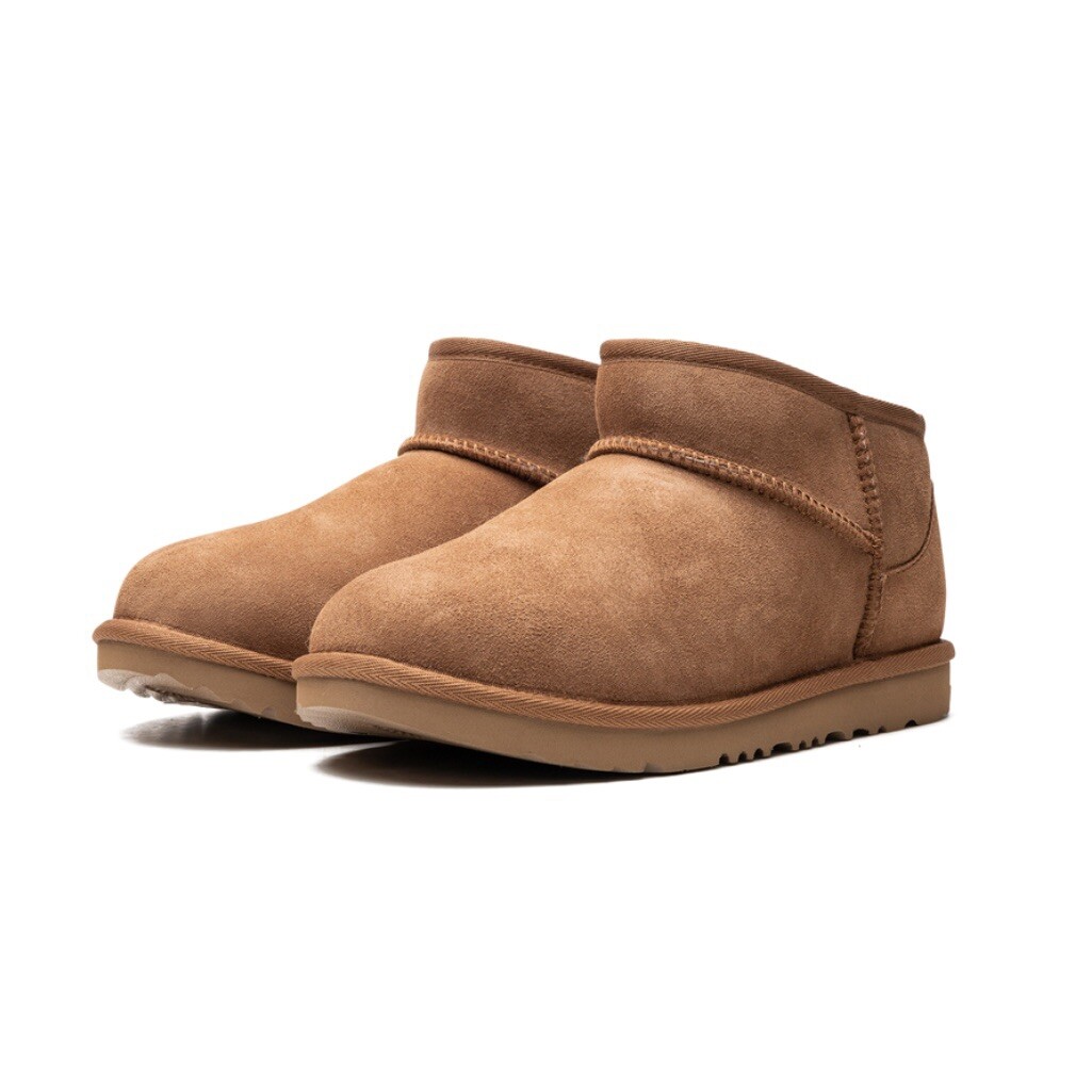 UGG Ultra Mini Big Kids Boots in Chestnut 1130750k-CHE | eBay
