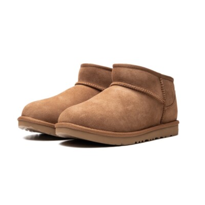 UGG Ultra Mini Big Kids Boots in Chestnut 1130750k-CHE | eBay