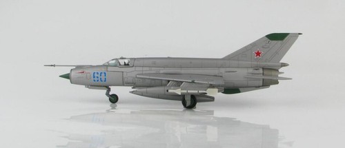 HM MIG-21SMT Blue 60 296 IAP Soviet AF 1980 1/72 diecast plane model aircraft - Picture 9 of 12