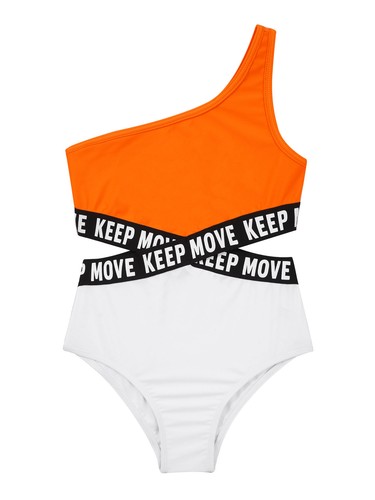 Girls One-Piece Leotard Bodysuit Park Swimsuit Water Diving Printing Surfing - Picture 9 of 99