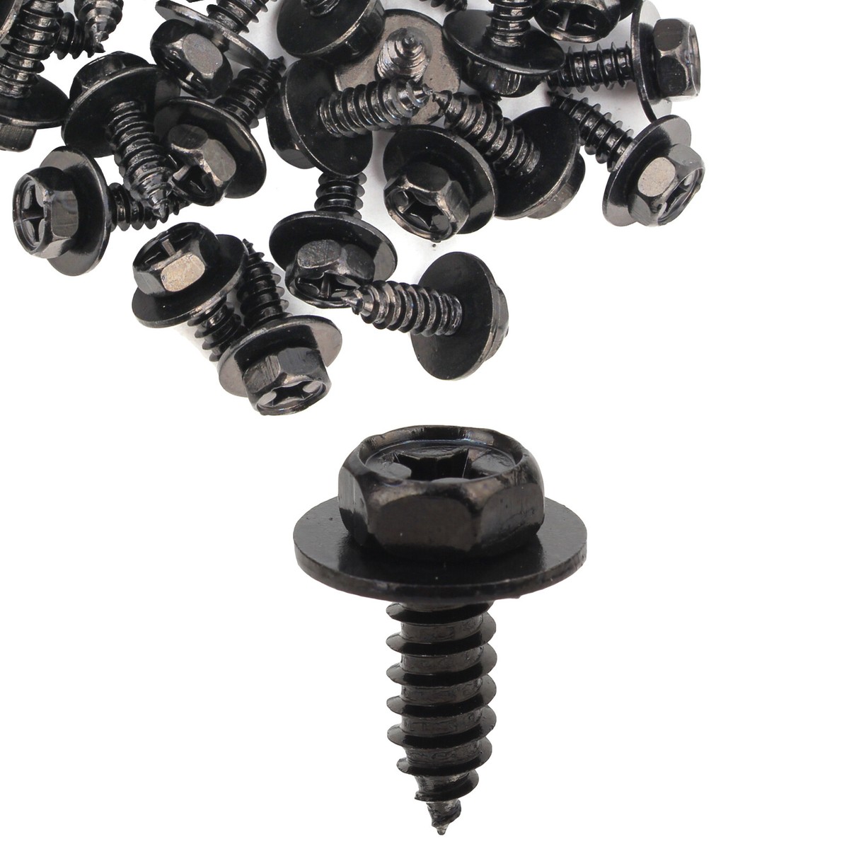 30x Screw Bolt Retainers – Fender Liner Under Cover Clips For Toyota (90159-60498) – Soillar Metal Clips
