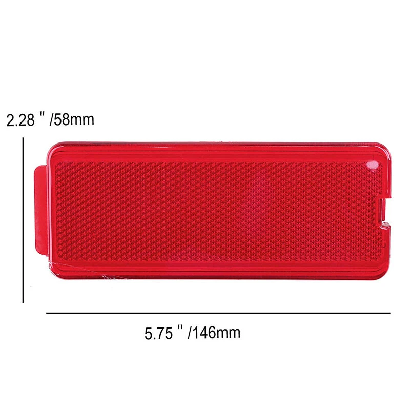 Capa refletora interna vermelha para Ford F-250 Super Duty 1999-2007 - Imagem 2 de 4