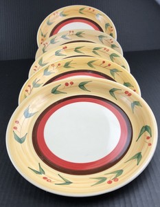 greenbrier stoneware norfolk plate dinner royal inc international lot
