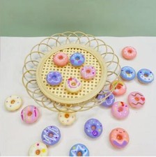 Dollhouse Donuts (4) Random Delicacies Kitchen Food 1/6 Scale