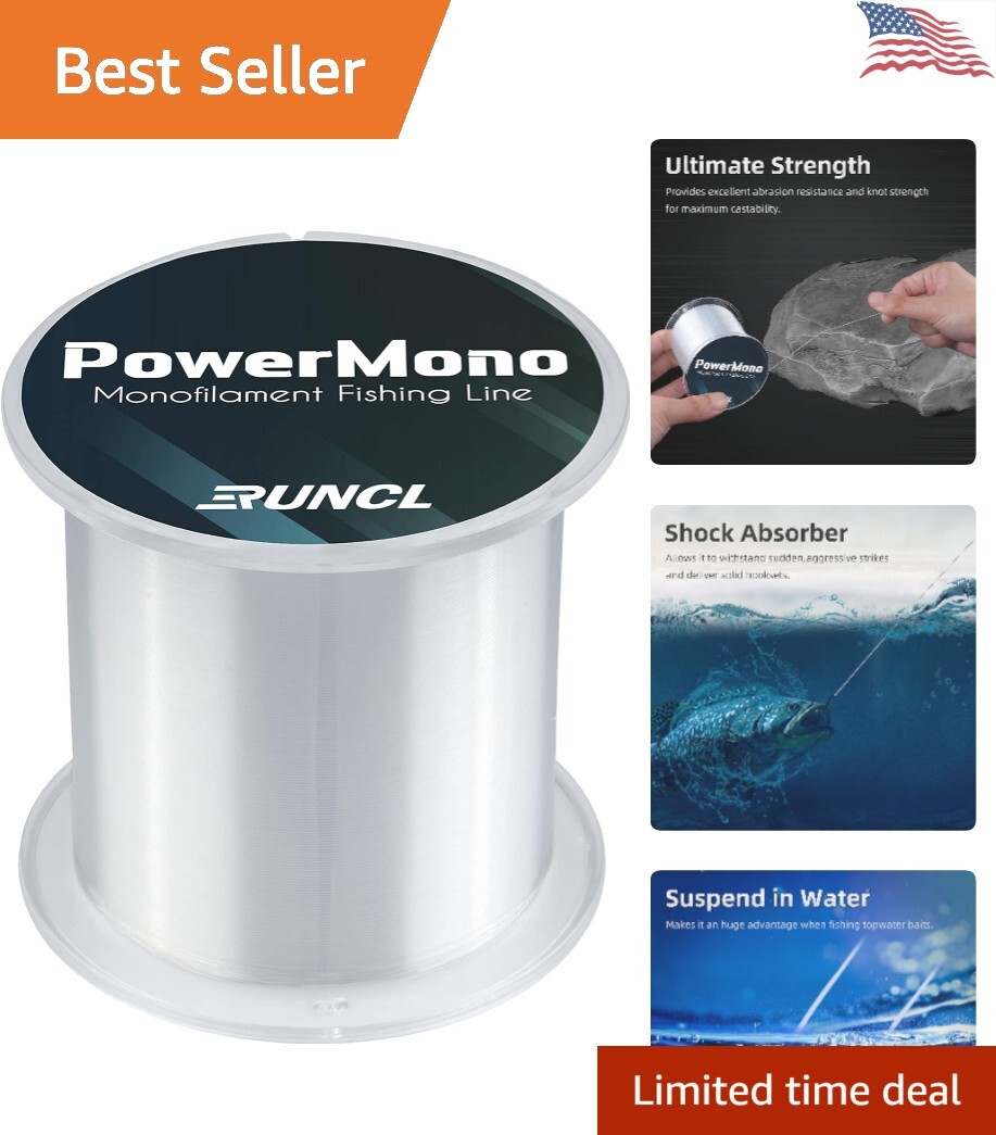 Monofilament Fishing Line Ultimate Strength, Shock Absorber, Knot Friendly eBay