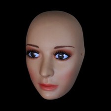 Premium Realistic Beauty Silicone Face Mask Cosplay Costumes