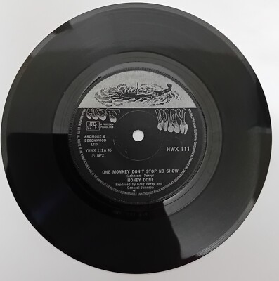 HONEY CONE - ONE MONKEY DON`T STOP NO SHOW / STICK UP - UK REISSUE 1972 