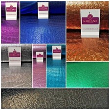 Snake Skin Embossed Metallic Jersey Foil dress fabric 58" Wide M1037 Mtex