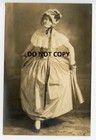 Antique 1920's Professional Dance Studio Photo Young Woman Recital Costume 4x6