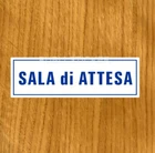 "WAITING ROOM" STICKER SIGNAGE, MEDICAL OFFICES, OFFICES