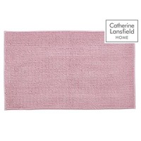 Catherine Lansfield Bobble Textured Plain Absorbent Super Soft Modern Bath Mat