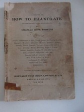 vintage How to Illustrate for newspapers books magazines Charles Hope Provost