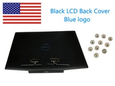 For LCD Back Cover DELL G3 15 3590 Rear Lid with Screw Hinge set Black Top Case