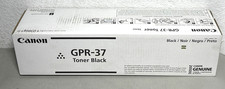 New Genuine Canon GPR-37 Black Toner Cartridge 2764B003 AA - Factory Sealed Box
