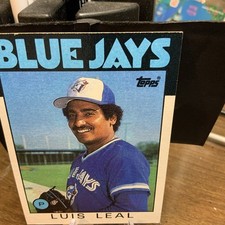 1986 Topps #459 Luis Leal Toronto Blue Jays baseball card
