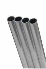 Tubo redondo de aluminio K&S 106 1/4" x 12" (tubo único)