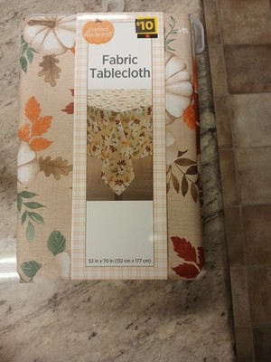 Perfect Harvest Fabric Tablecloth  New With Tags / New in Packaging