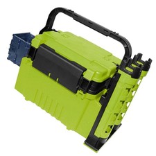 Fishing Box Travel Fishing Case Box With Bottle Holder And Rod Stands Tubes DWPI