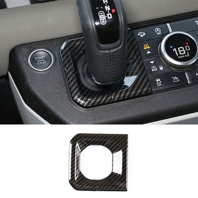 For Defender 110 2020-2022 Carbon Fiber Inner Gear Shift Panel Decor Cover Trim