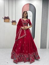 Heavy Indian Lengha Wedding ethnic Party Wear Pakistani Lehenga Choli Designer