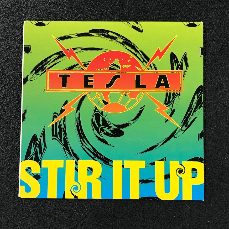 1992 Tesla-Stir It Up NM Promo Single CD Geffen Records VTG w/Orig. Sleeve WOW! Foto 4 de 4