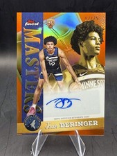 2025-26 Topps Finest Masters Joan Beringer Orange Refractor Rookie Auto /25 