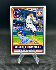 Alan Trammell 16-Bit Retro Video Game Theme Custom ACEO Art Card Tigers MLB HOF