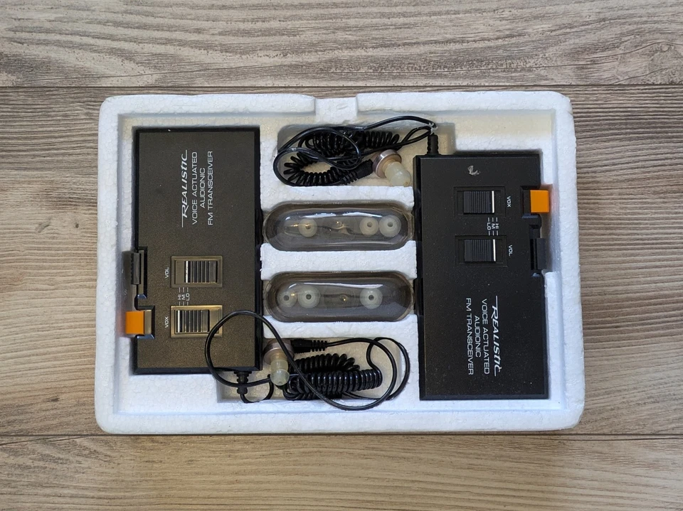 Realistic Two Way Audionic Communication System 21-404 TRC-504 - Image 4 of 4