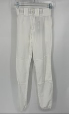 Under Armour Mens White Utility Elite Tapered Leg Baseball Pants Size Small