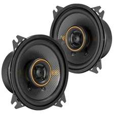 Kicker 51KSC404 KS-Series 4" Coaxial Speakers with .5" tweeters, 4-Ohm, Pair ...