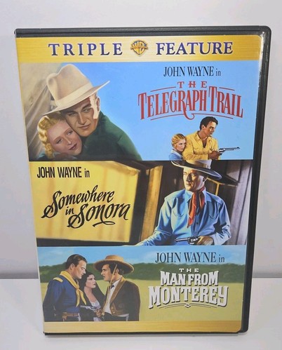 Telegraph Trail/Somewhere in Sonora/Man from Monterey (DVD, 1933) John Wayne - Bild 1 von 7
