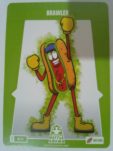 2024 Bo Jackson Battle Arena Update Hot Dog # HD-29 Brawler