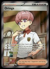ortega pokemon card PSA9 SV3 130/108 SR Super Rare 2023 Japanese PS906 Your opponent reveals their hand Ortega 141/131,tarjeta Coleccionable, Pokemon Tcg