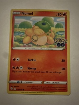 Numel 013/078 Pokemon Go Common