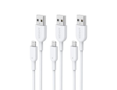 Apple Anker PowerLine II USB-A-Litining Charging Cable Ultra Durable 4-pack