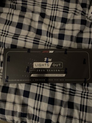  Topps F1 Lights Out 2025 Box London Exclusive Rare Brandneu Sealed - Inhand   
