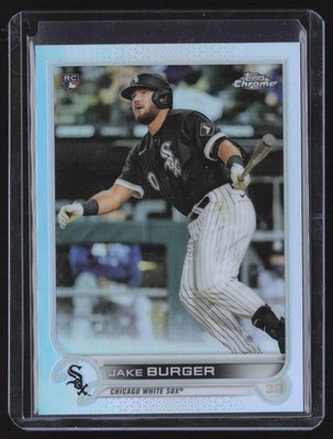 2022 Topps #186 Jake Burger Rainbow Foil