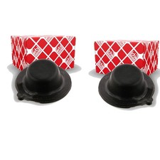 2X FEBI BILSTEIN GUMMI ANSCHLAGPUFFER HINTEN UNTEN PASSEND FÜR MERCEDES-BENZ