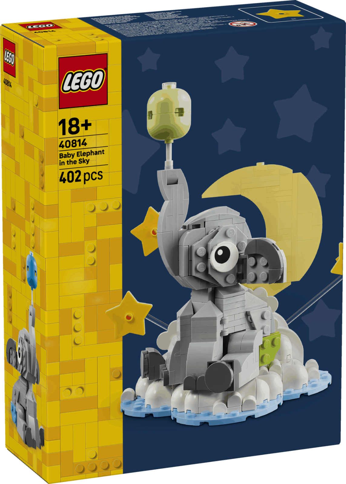 LEGO Baby Elephant in the Sky Gift Set 40814 Creative Display Model - Image 5