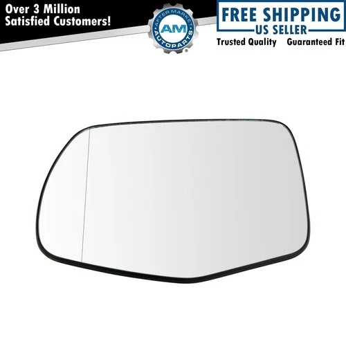Mirror Glass Aspherical Expanded View Driver Side Left LH for Pilot Ridgeline