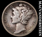 1923 Mercury Dime- Silver- Scarce Better Date No Reserve #J592