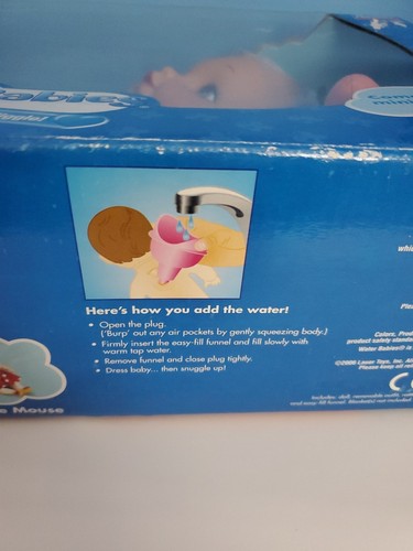 NEW in box- Lauer Disney Water Babies EEYORE Baby Doll Blonde Hair Lavender Eyes - Picture 8 of 9