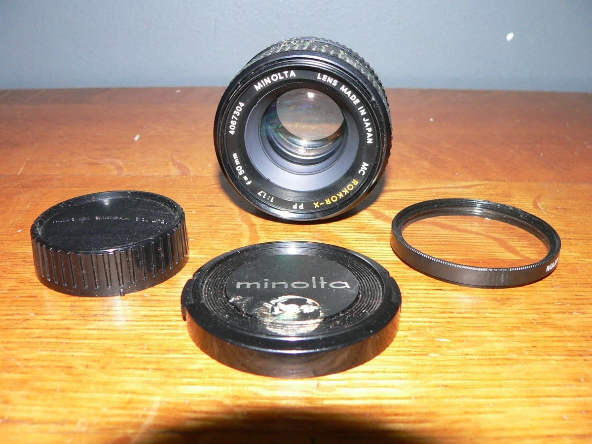 美品 輸出用レア minolta MC ROKKOR-X 50mm f1.4 Minolta Rokkor-X 50mm Focal Camera Lenses for sale | eBay