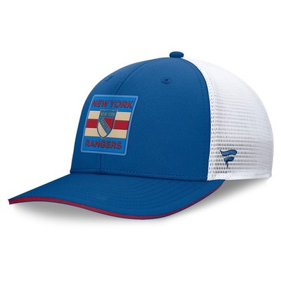 Men's Fanatics Blue/White New York Rangers Centennial Authentic Pro Structured