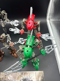 Lego BIONICLE Rahkshi Set of 6 Complete 8587 8588 8589 8590 8591 8592 w/ Kraata