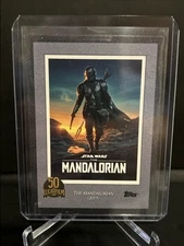 2021 Topps Star Wars Lucasfilm 50th Anniversary The Mandalorian Poster #23