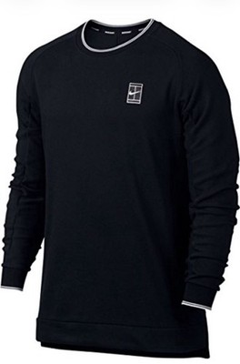 Vintage Nike Tennis Challenge Court Black Pullover Men s XL Andre Agassi